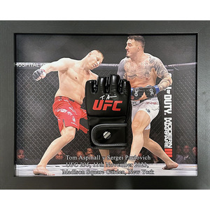 Tom Aspinall Signed and Framed UFC Glove