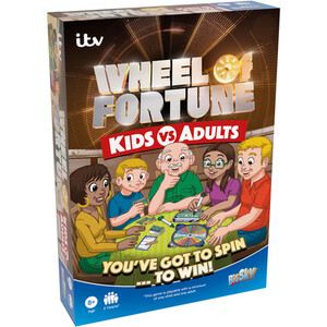 Wheel of Fortune Kids vs Adults Board Game