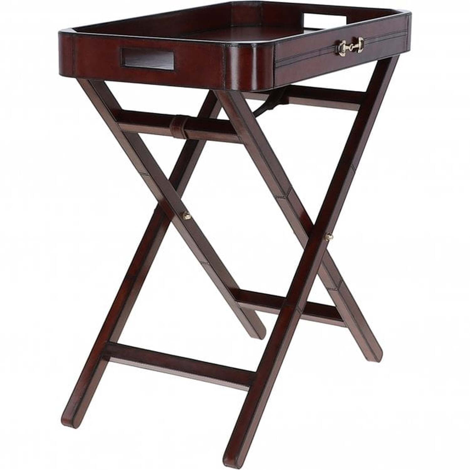 Luxury Butler Serving Tray Chestnut LF 146