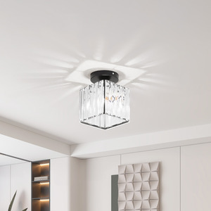 Stylish Ceiling Light with Glass Shade