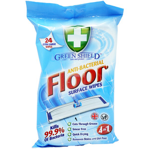 Greenshield Antibac Floor Wipes Pack of 24