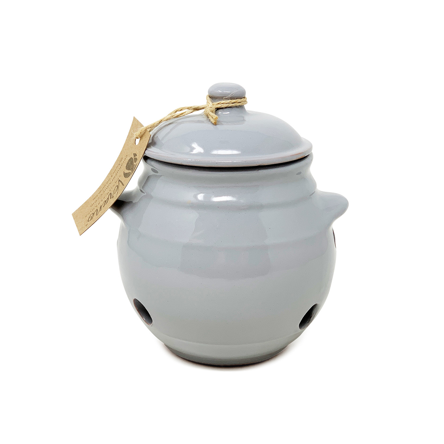 Image of Rustic Fully Dipped Ceramic Garlic Storage&hellip;