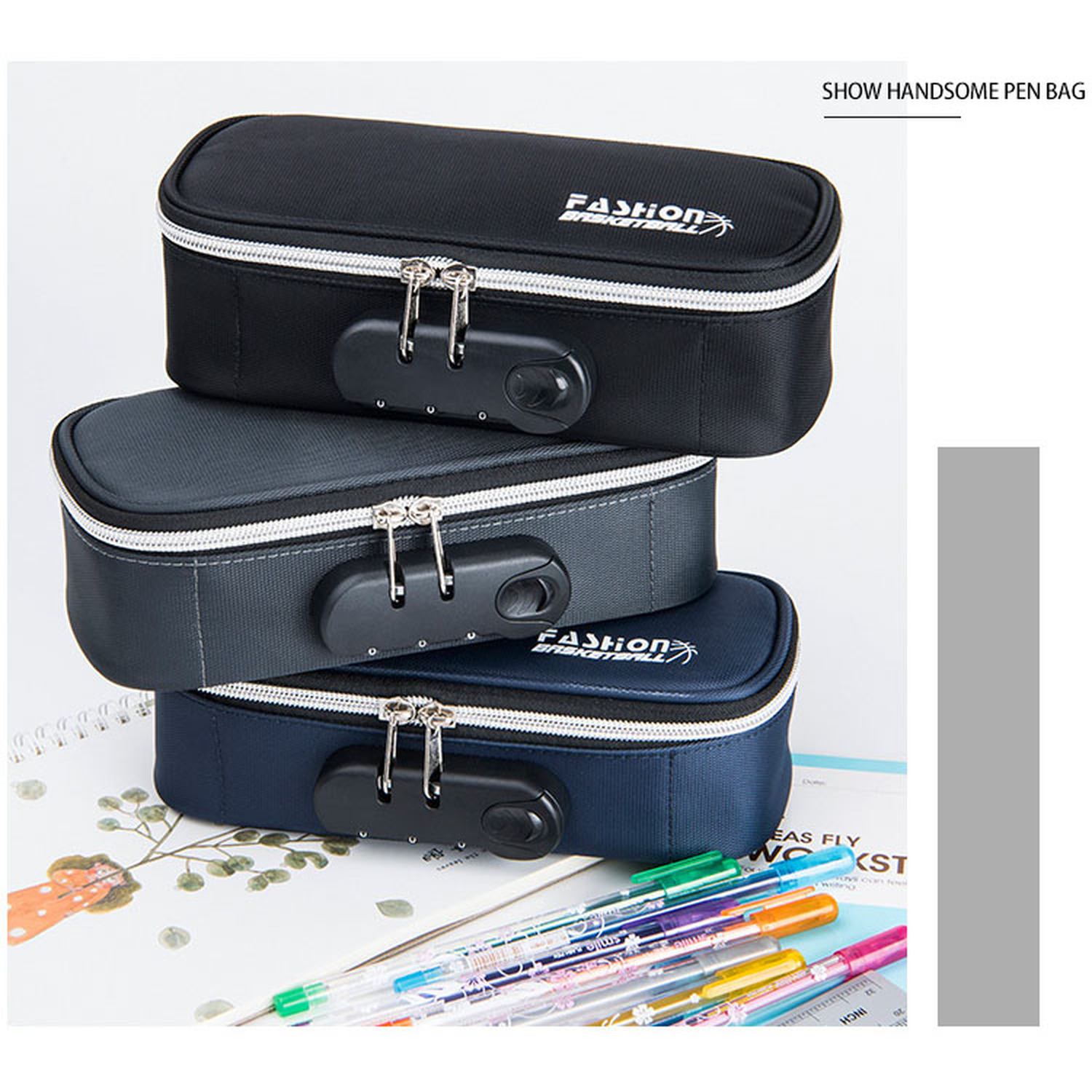 Lockable Pencil Case