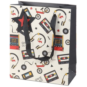 Retro 80s Print Gift Bag