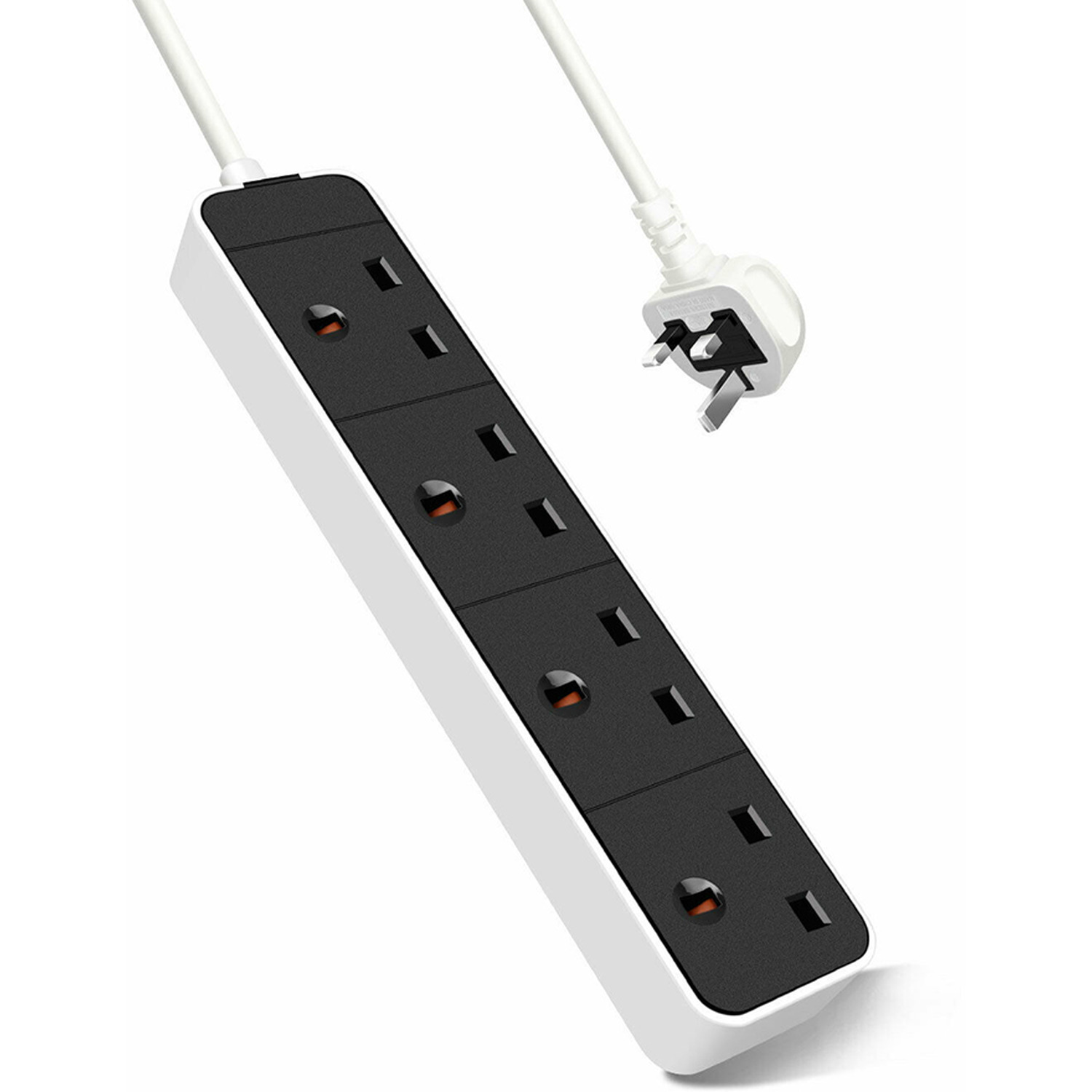 4 Way Extension Lead with UK Plug