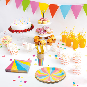 Cheetah 40 Piece Party Tableware Set Yodel