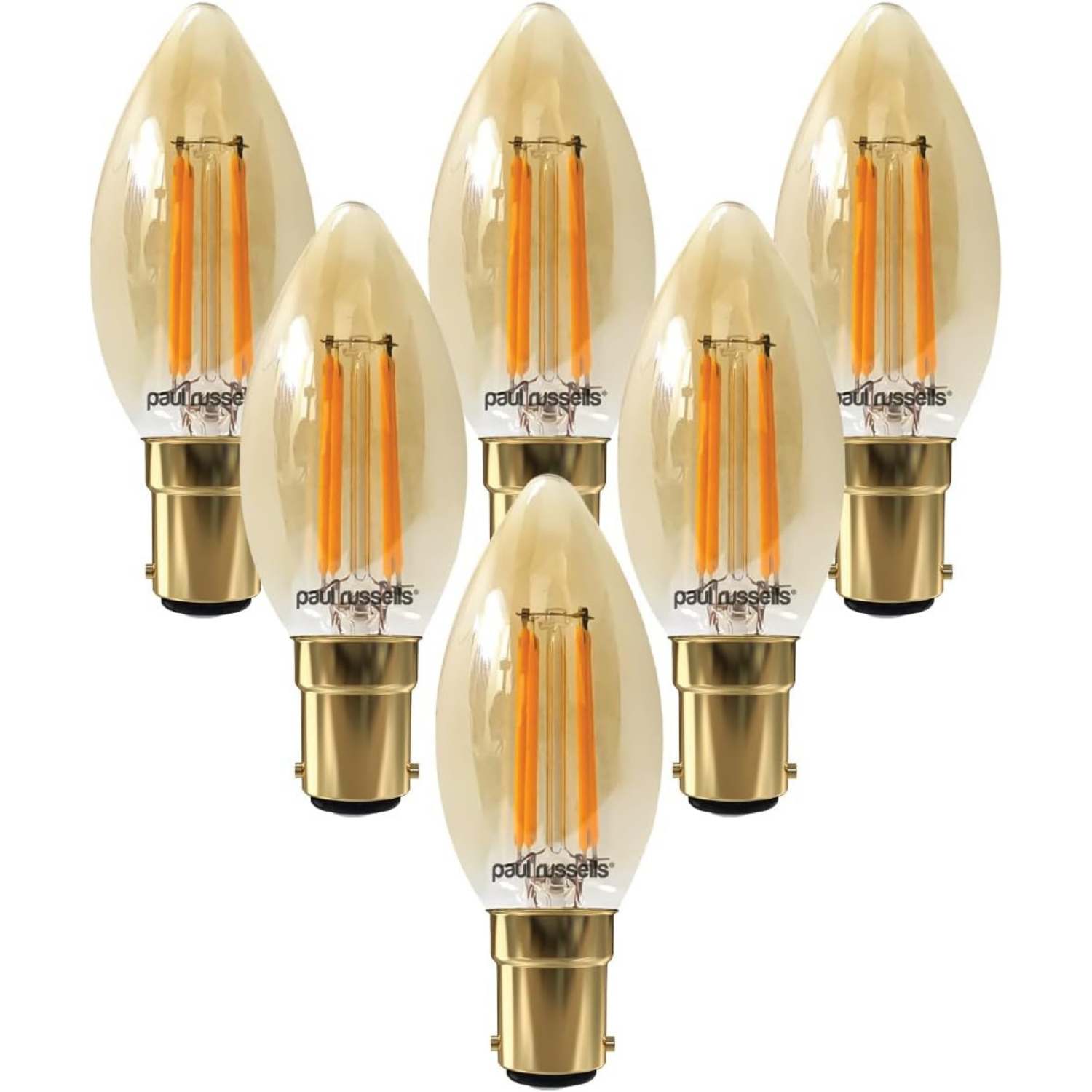 Image of 4.5W LED Filament, Candle, B15, 423lm,&hellip;