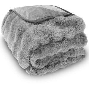 Fluffy Plush Bubble Fleece Pet Blanket Premium Dog Blankets