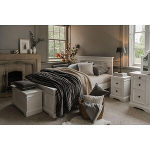 Gainsborough White Wooden Bed