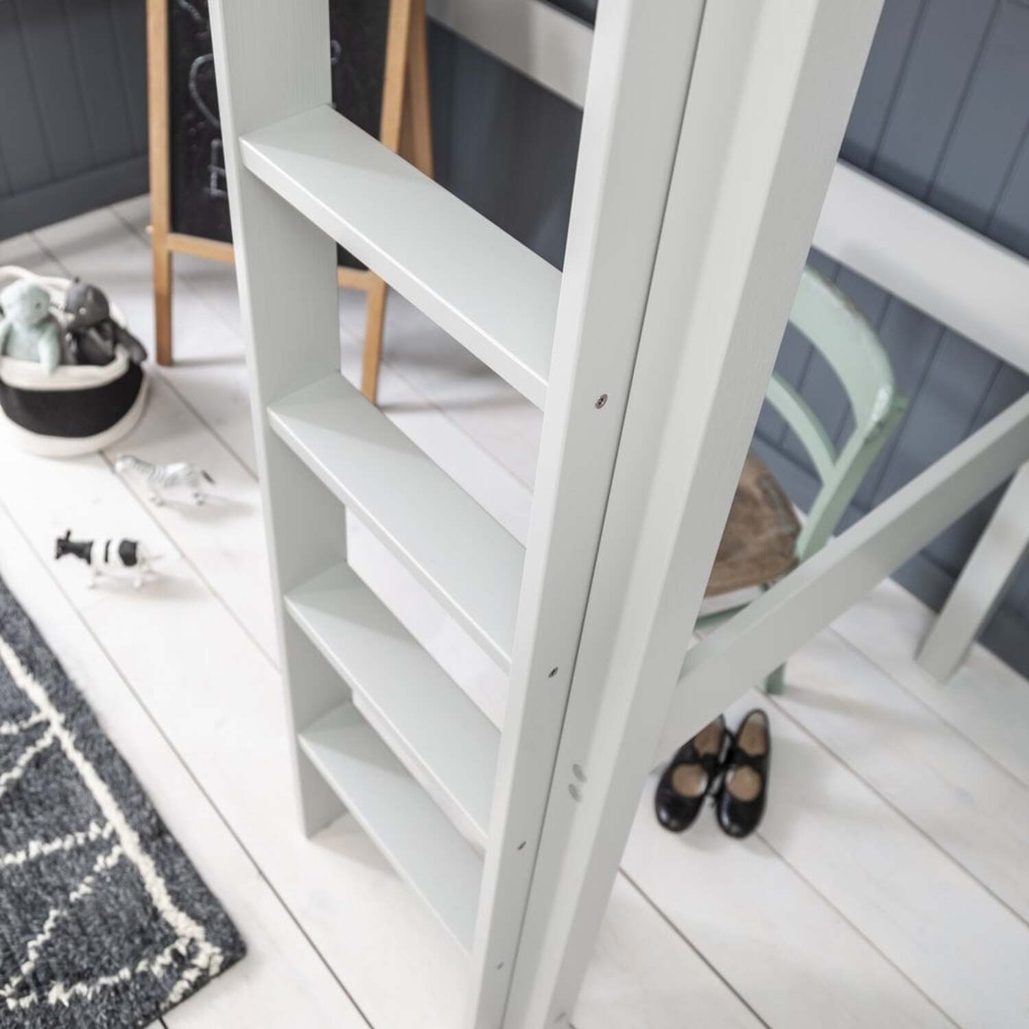 Una Highsleeper Cabin Bed - Silk Grey