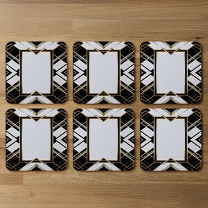 Art Deco Frame Designer Coaster