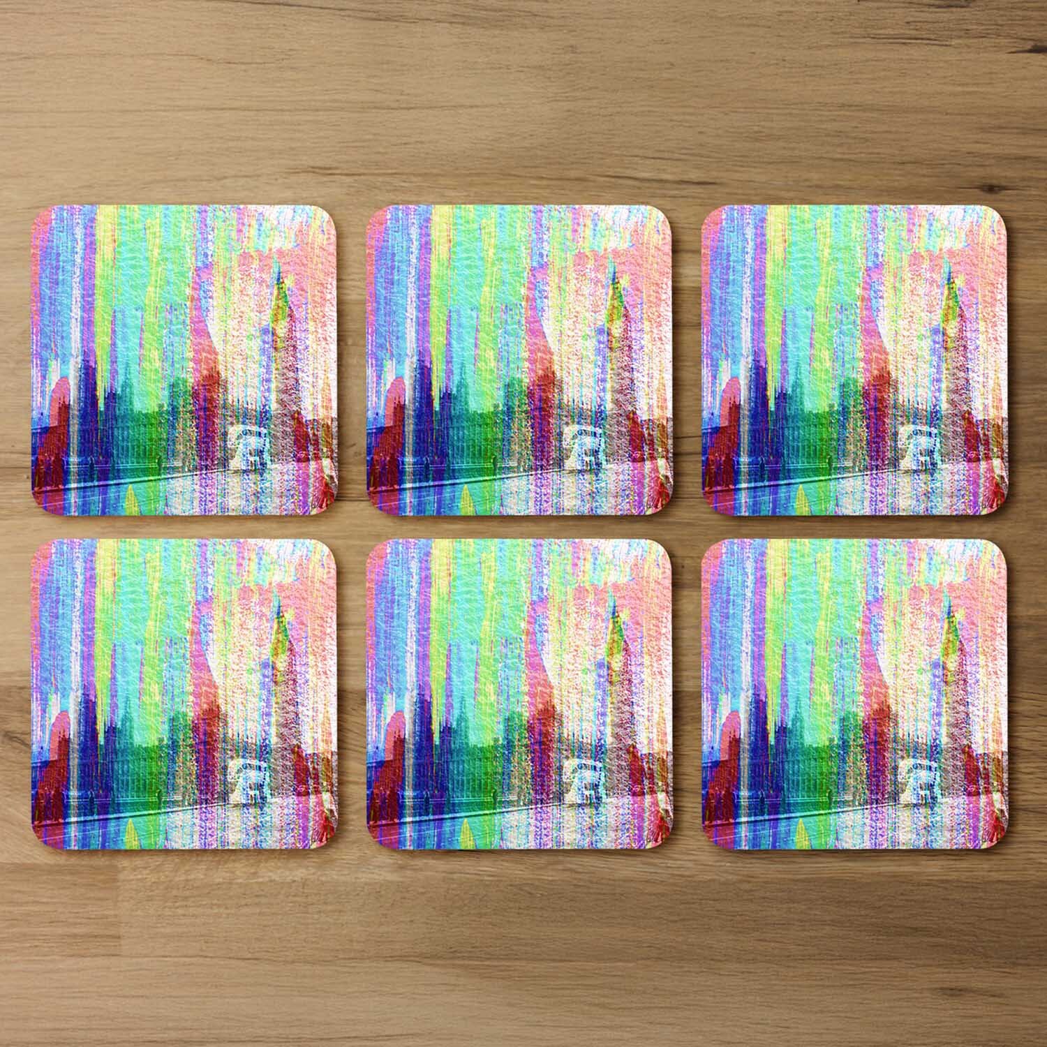 Rainbow Bridge Coaster - Green