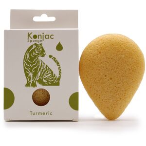 Teardrop Konjac Sponge Turmeric Antiwrinkle