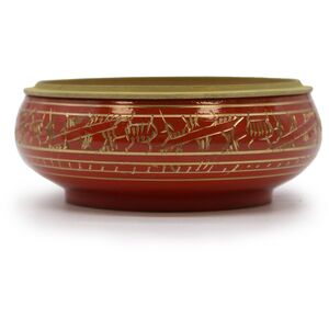 Chakra Charcoal Incense Jar Sacral Maroon