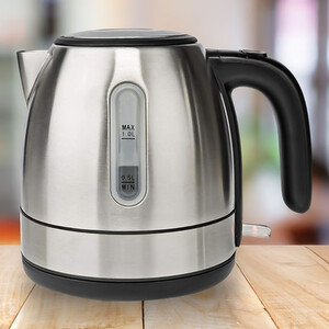 Mini Jug Kettle 1L with Boil-Dry Protection and Removable Filter