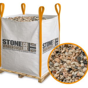Stone Warehouse Pink Flamingo Chippings 14-20mm Bulk Bag 800kg