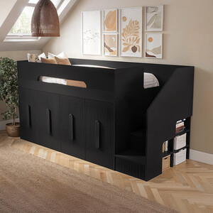 Alexis Ribbed Midsleeper with Wardrobe