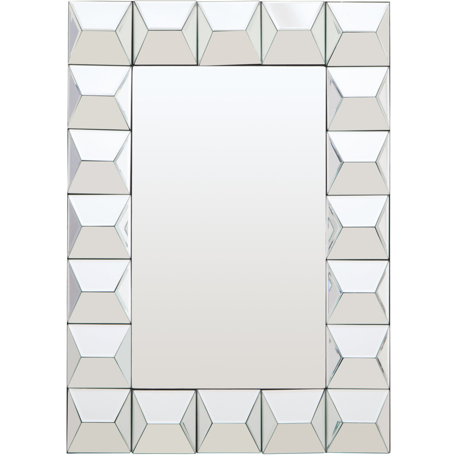 Rabia Wall Mirror - Silver