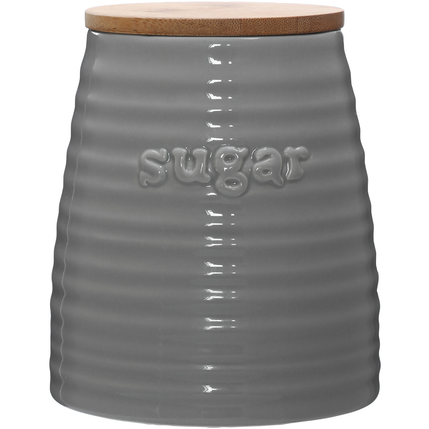 Winnie Grey Dolomite Sugar Canister - Grey