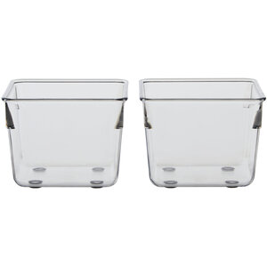 Romm Small Set Of Two Square Kitchen Organisers