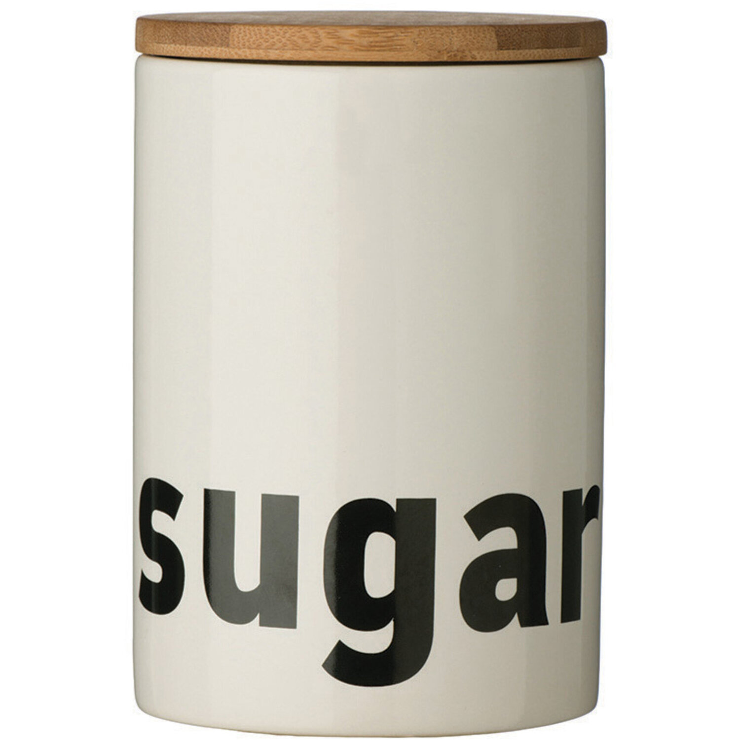 Mono Sugar Canister - White