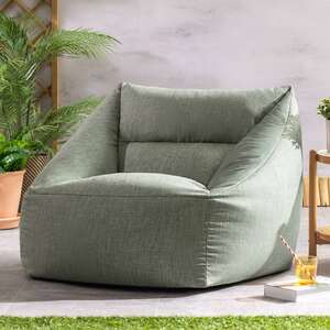 Natalia Outdoor Woven Adults Bean Bag Armchair
