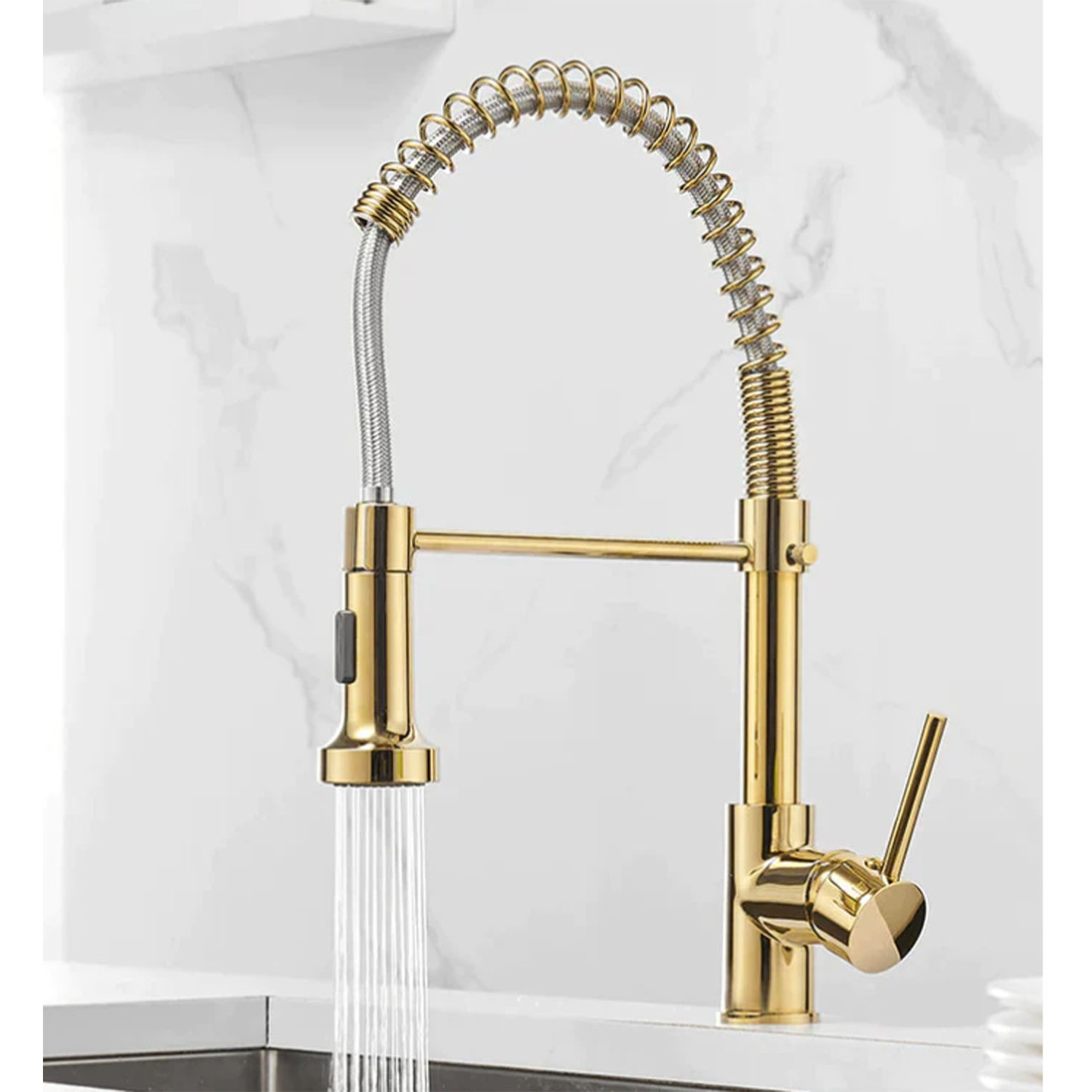 Kitchen Mixer Tap Gold - Gold
