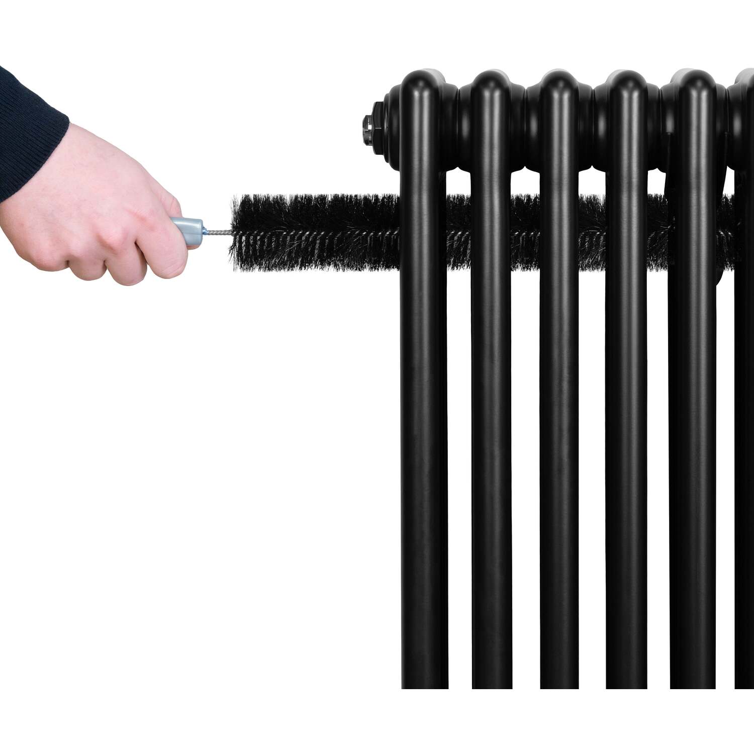 Monstershop Unisex Black Traditional Column Radiator - 1800 X 200Mm Size 4 - Image 2