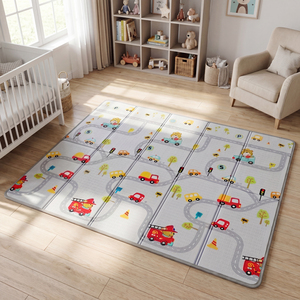 Reversible Toddler Play Mat ¿ Alphabet & Roads