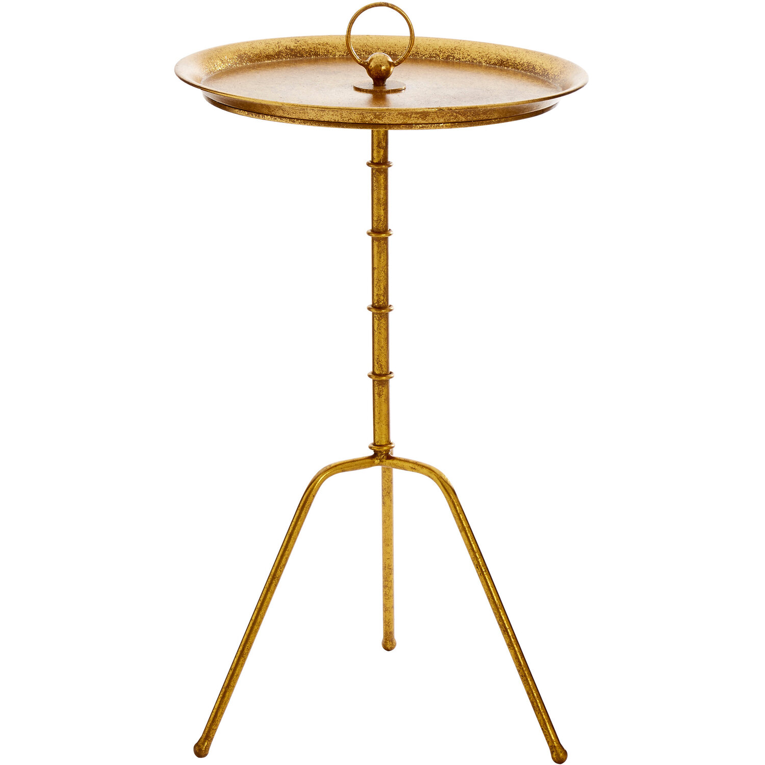Monroe Small Accent Table - Gold