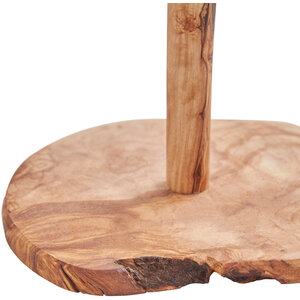 Kora Olive Wood Kitchen Roll Holder