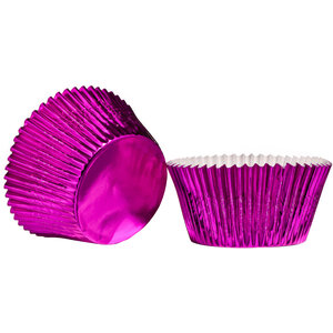 Diva Fuchsia 40 Piece Large Cupcake Cases