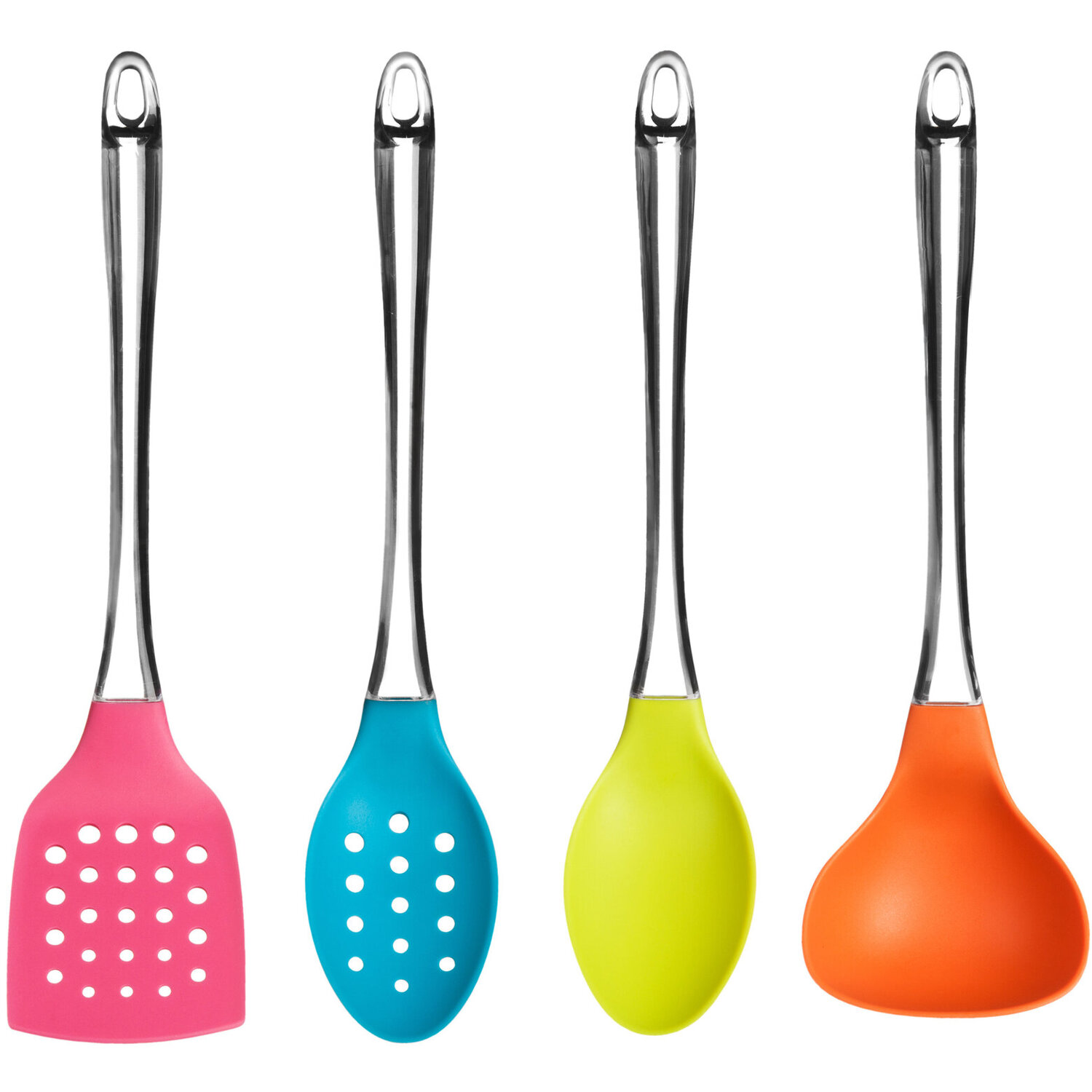Adrix 4 Piece Colourful Utensil Set - Assorted