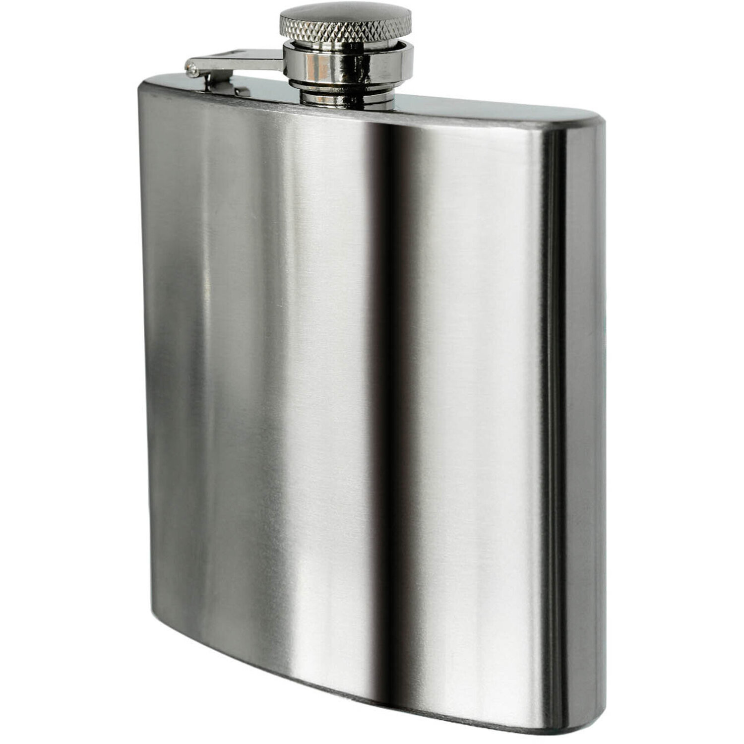 Auden Stainless Steel 8Oz Hip Flask - Silver