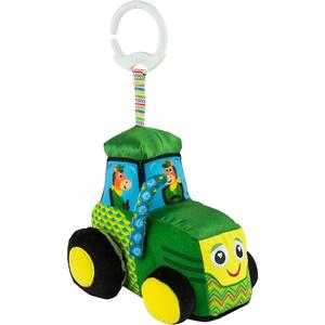 Lamaze John Deere Tractor Baby Toy Clip On Sensory Pram Stroller Activity Fun
