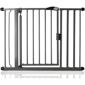 Bettacare Auto Close Pet Gate, 61cm - 66.5cm, Matt Black, Extra Narrow