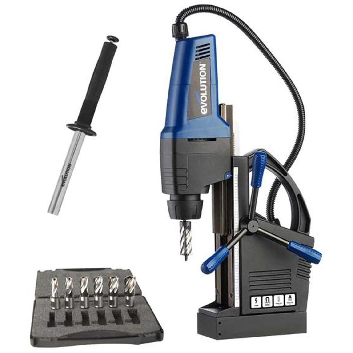 Evolution 095-0001A Evomag42 Magnetic Drill Pro Pack 1200W 240V - Image 5