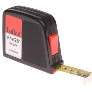 Crescent Lufkin Yu838Cme Unilok Pocket Tape 8M/26Ft (Width 19mm)