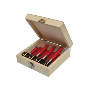 Faithfull Router Bit Set For Worktop Jig, 4 Piece