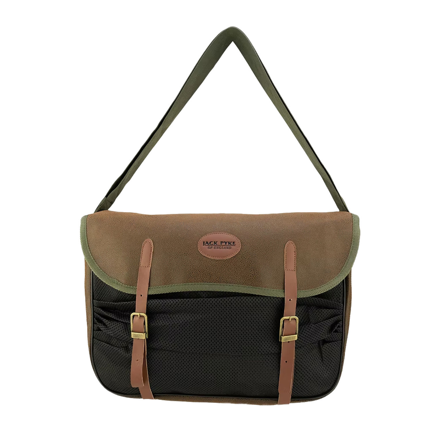 Jack Pyke Leather Strap Game Bag - Brown
