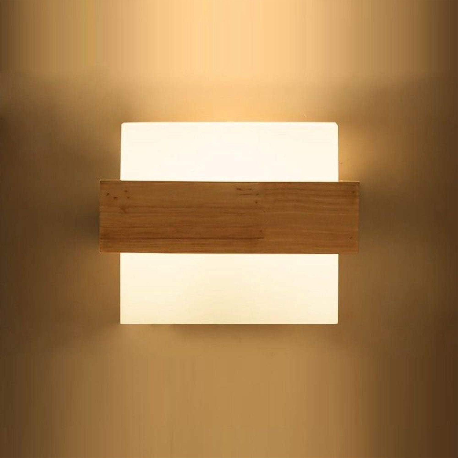 The Bath Plus Tb+ Retro Wooden 3 Color Light Wall Light