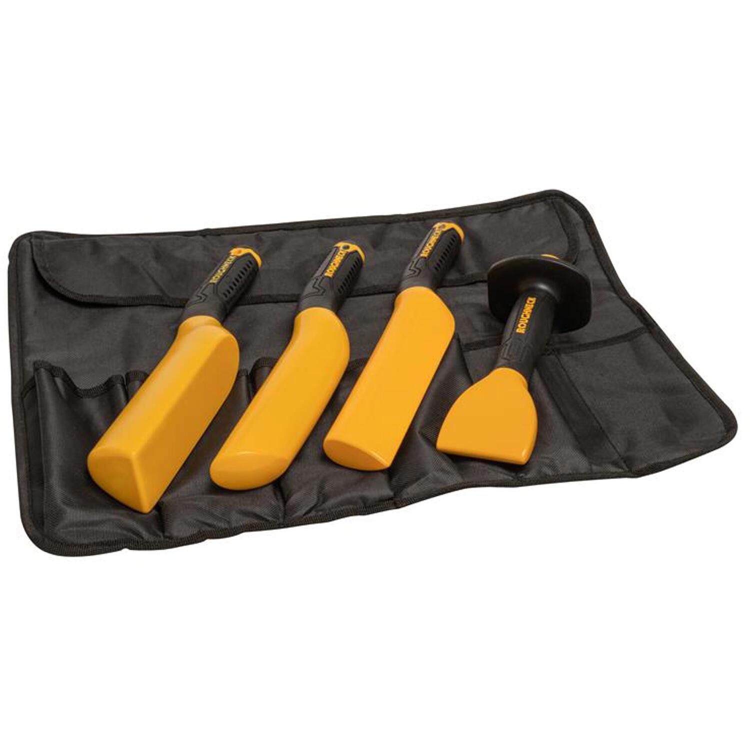 Roughneck Pro Lead Dressing Tool Kit - 4 Piece with heavy duty canvas tool roll - Image 13