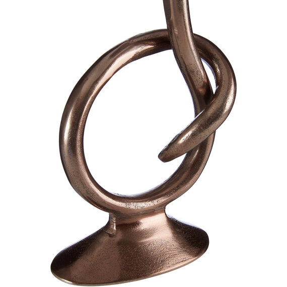 Kensington Townhouse Twist Bronze Candle Holder