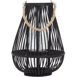 Lentigo Small Black Bamboo Lantern