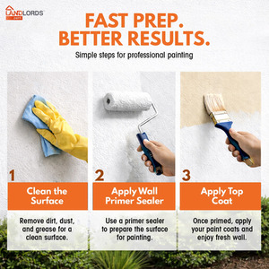 Landlord's Wall Primer Sealer - High Quality Interior Primer to Seal and Prepare