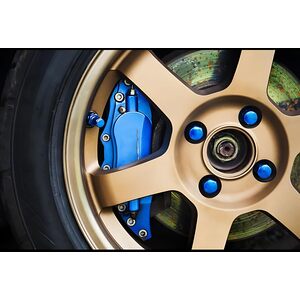 2 x 400 mL Blue Brake Caliper Spray Paint, High Temp 150°C, Corrosion Resistant