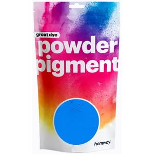 Hemway Grout Powder Pigment Dye Glow Blue 100g