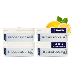 Fridge Deodoriser 120g Natural Gel Off White with Clip Hook