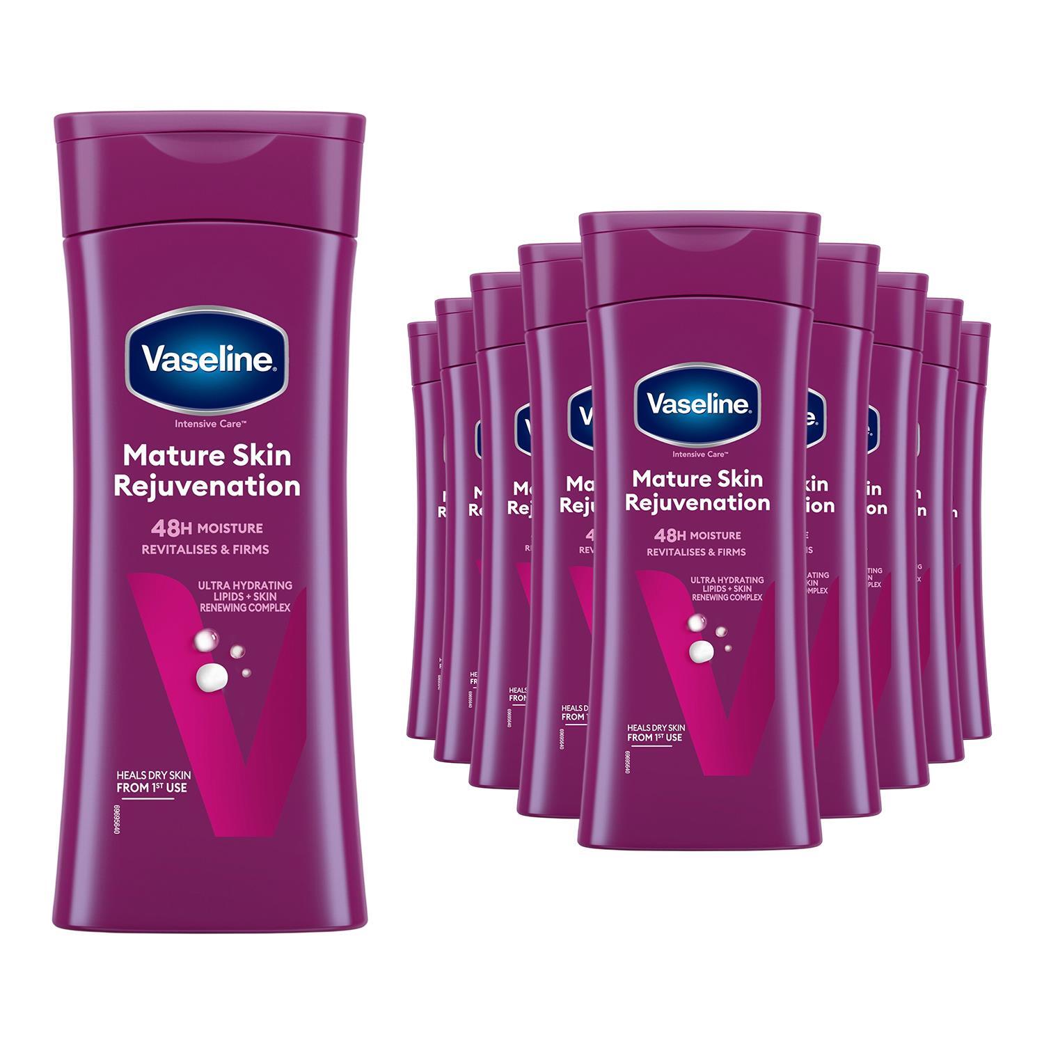 Vaseline Intensive Care Mature Skin Rejuvenation Body Lotion 400ml 12 Pack - Image 6