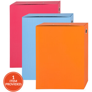 Bright Coloured Box File